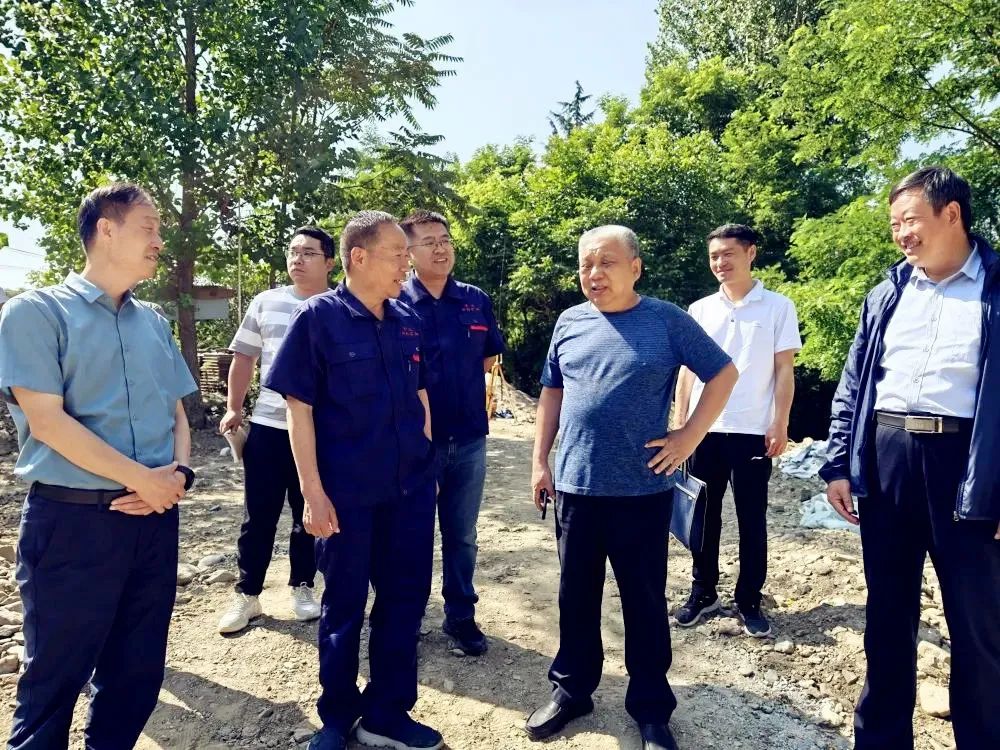 省應急廳領導到中科礦業(yè)進行尾礦庫汛期安全檢查