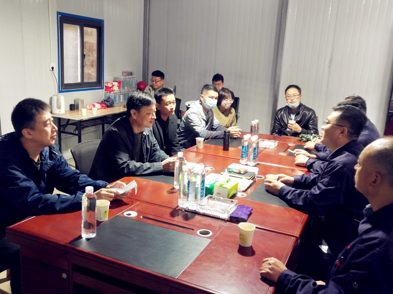 三門峽市應急管理局到中科礦業(yè)檢查安全生產工作